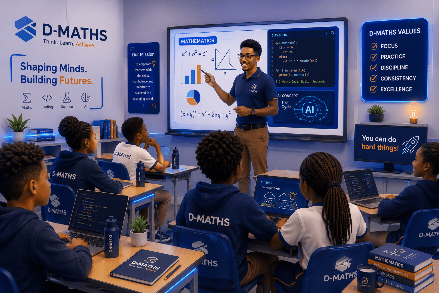 D-Maths — personalised online learning